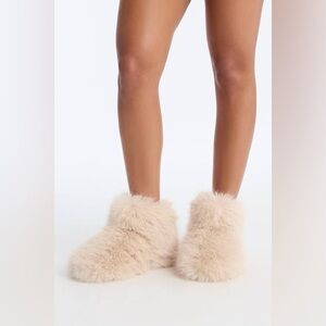 Northern Faux Fur Booties